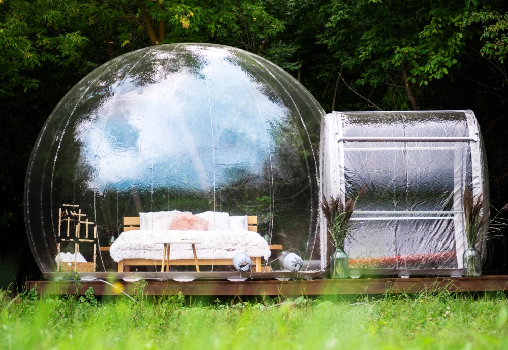 bubble tent clear